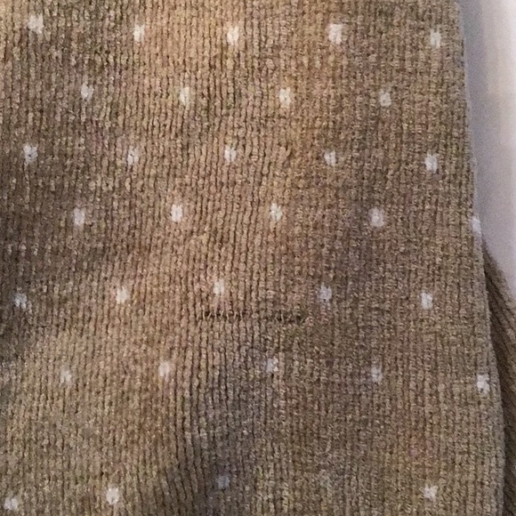 CROFT & BARROW VINTAGE TAN COLOR CHRISTMAS CARDIGAN SZ XL - Picture 10 of 10